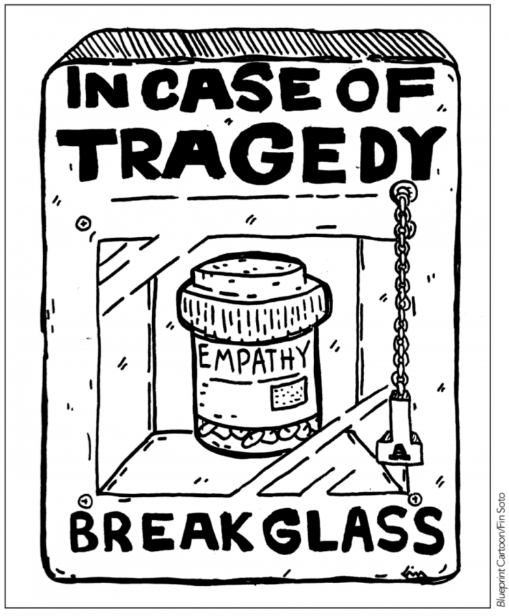 Break glass cartoon