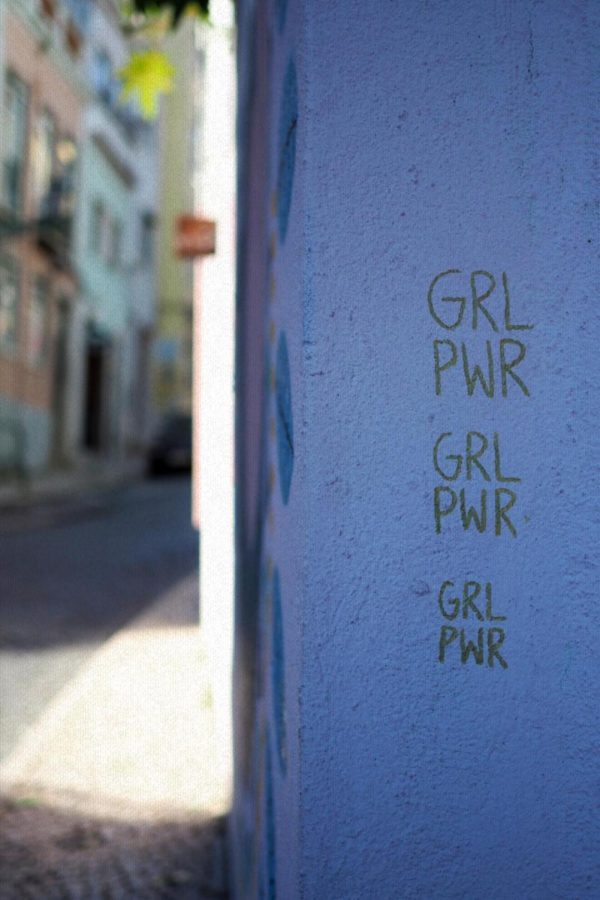 Girl power grafitti