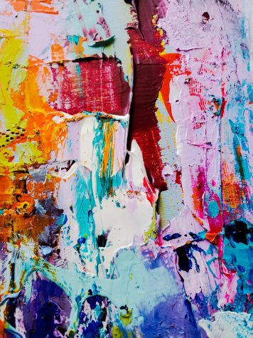 Paint splash art