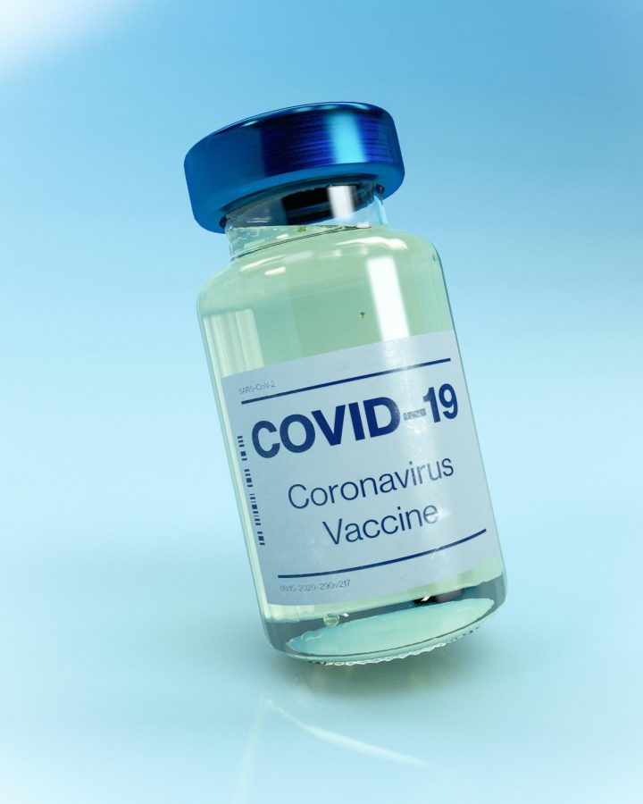 Bottle of vaccine