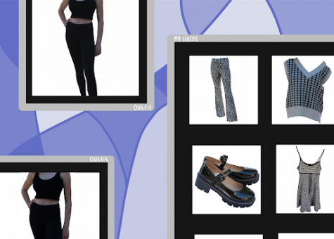 Digital dress design screen