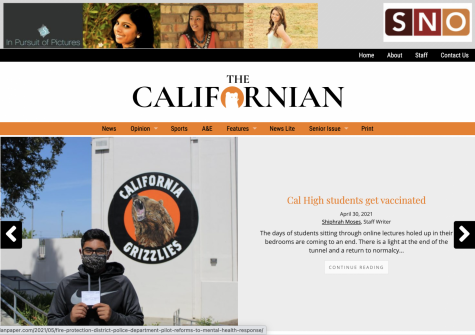 California High home page