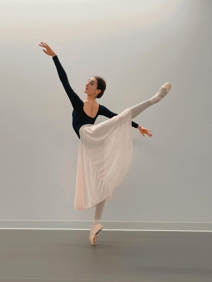 Olivia Chinn endures the pain, laces up her pointe shoes
