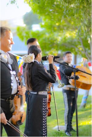 The lively mariachi music at the Acalanes Cultural Fair brings a cultural richness and festive feel for community members to enjoy.