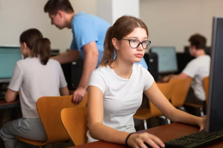 The College Board will change most of  its Advance Placement tests to online beginning next spring, raising concerns by some students and teachers. Photo credit: Adobe Stock
