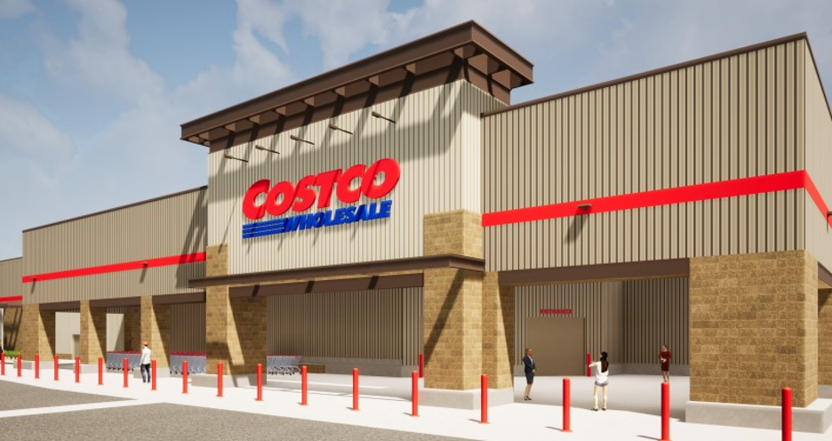 An artist’s rendering of the new Costco planned for the city of Brentwood in Contra Costa County. Photo courtesy City of Brentwood
