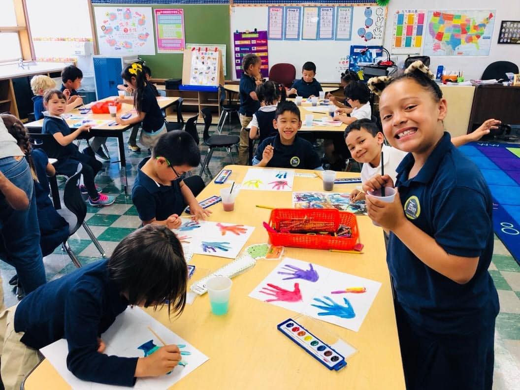 West County Mandarin School in Pinole was one of eight Contra Costa County schools named a 2025 California Distinguished Schools. Photo courtesy of the West County Mandarin School 