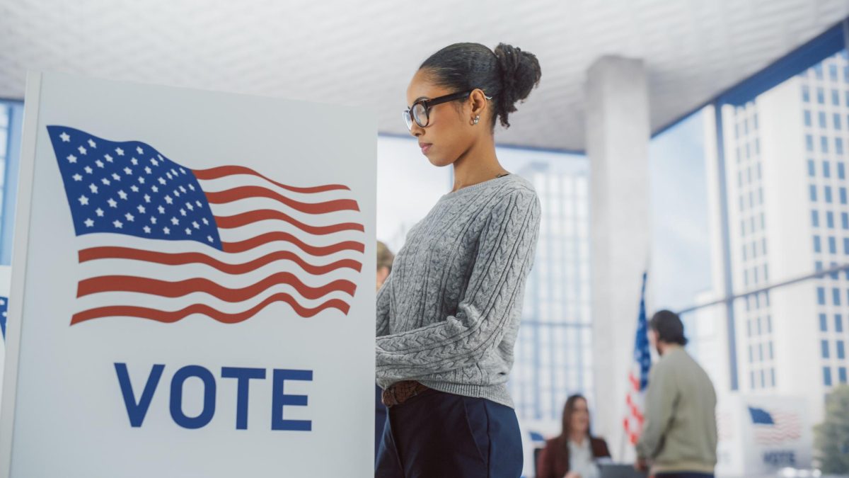 Some students acknowledge that many of their peers refrain from voting because they don’t want to speak up, while others might not have strong opinions or be informed enough on political issues. Photo credit: gorodenkoff via Istock