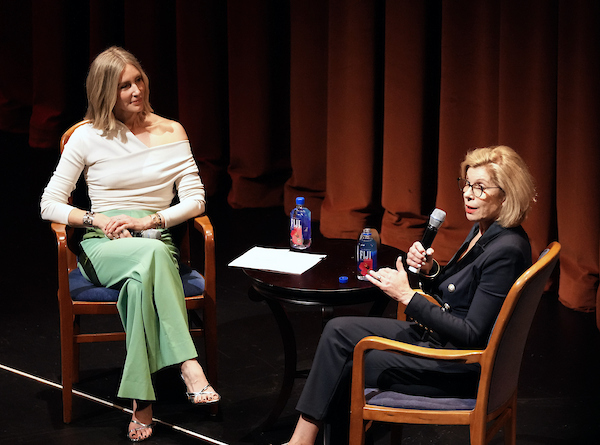 Christine Baranski in conversation with KTVU anchor Heather Holmes expressed concern about the rise of AI and technology’s presence in the media industry and in her own life, saying that the mindset that comes with technology use is “very creepy.”