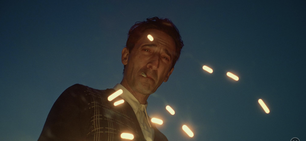 The 2024 film, “The Brutalist,” used generative AI to manipulate the voices of actors Adrien Brody and Felicity Jones, which stirred a debate on how much generative AI can be used. (Publicity photo courtesy of IMDb)

